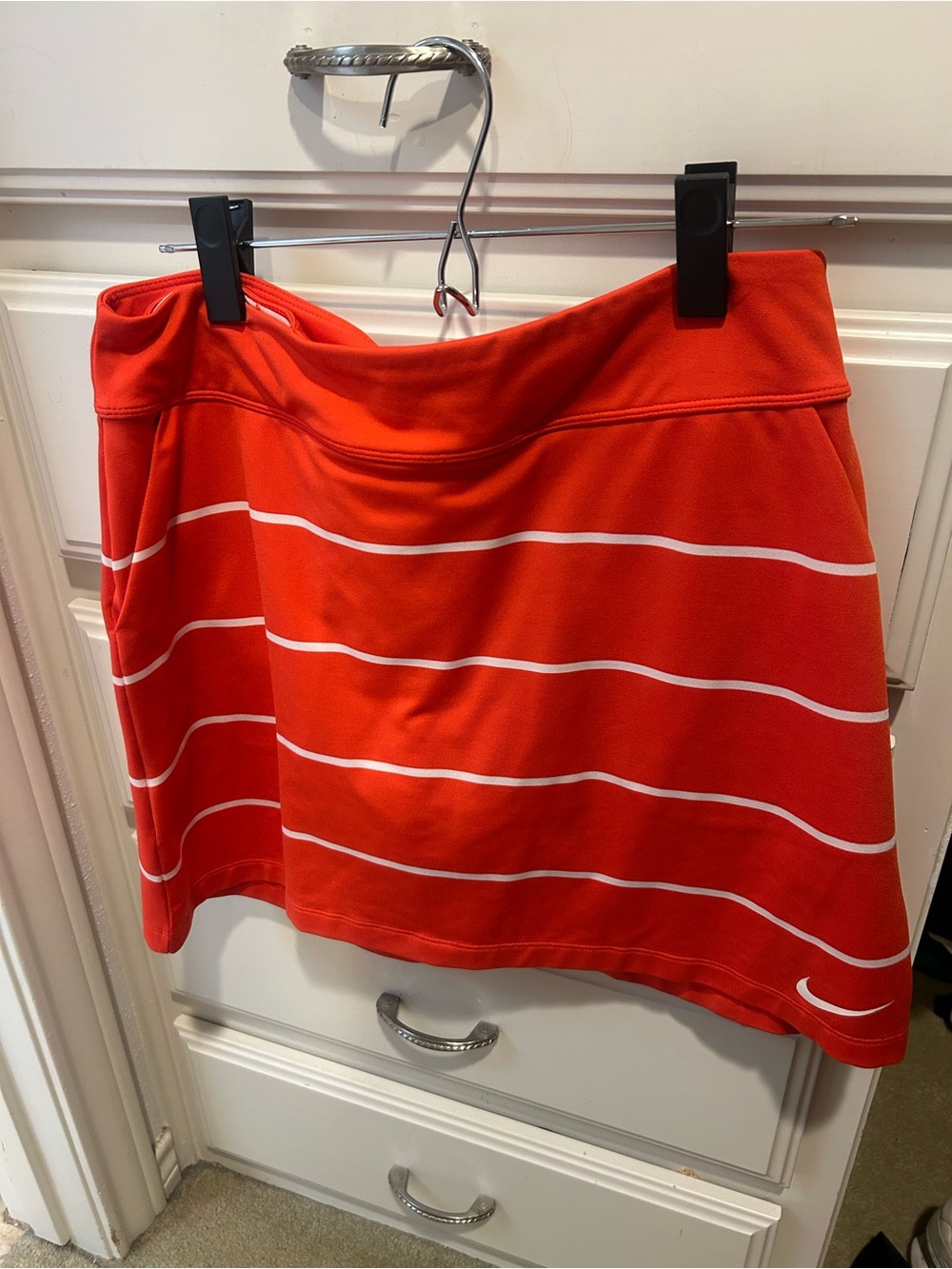 Nike Women’s Red Striped Skort